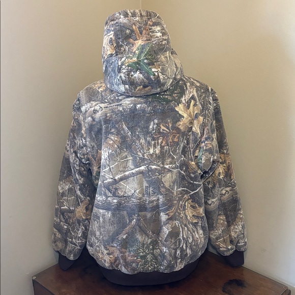 Brazos Work Force Camouflage Mens Jacket, medium, Real Tree pattern, GUC, heavy! - Picture 4 of 10